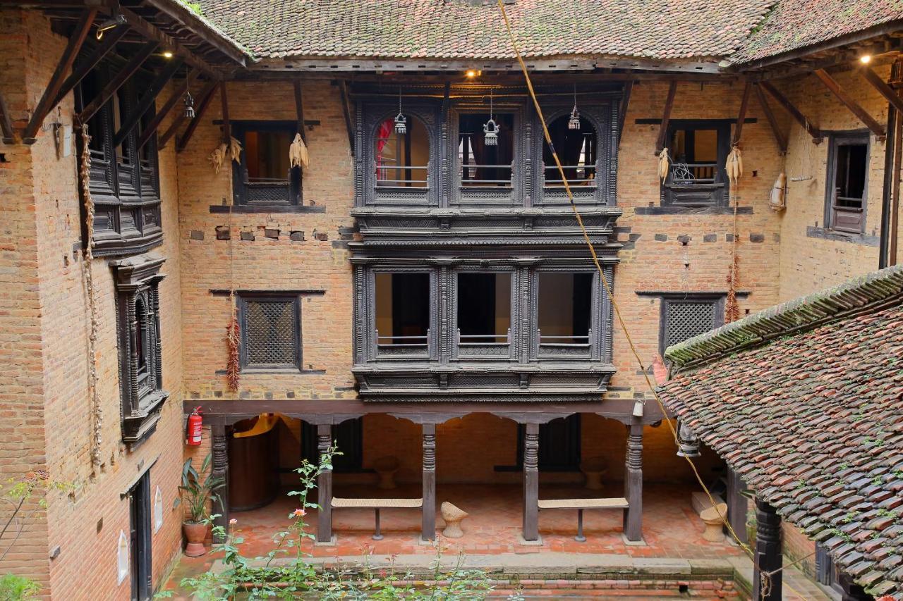 Newa Chen Historic House Unesco Lalitpur Exterior foto