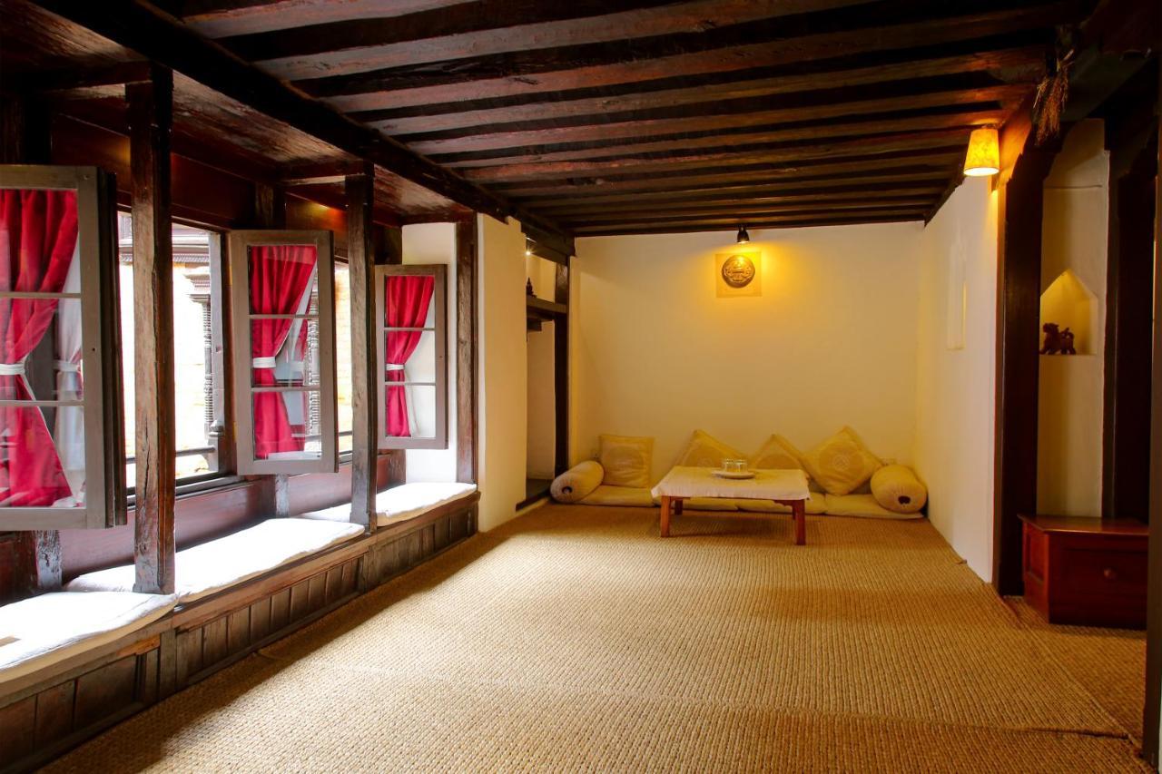 Newa Chen Historic House Unesco Lalitpur Exterior foto