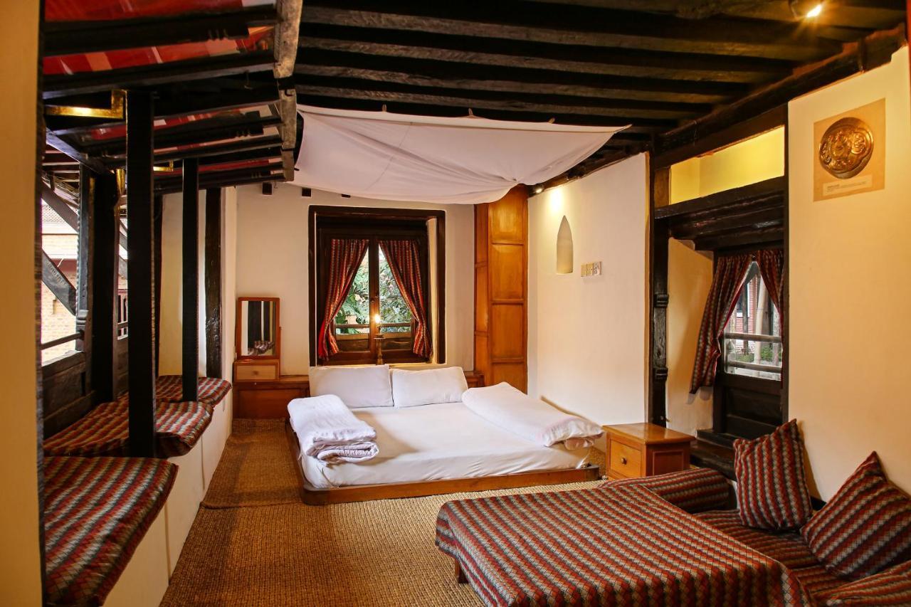 Newa Chen Historic House Unesco Lalitpur Exterior foto