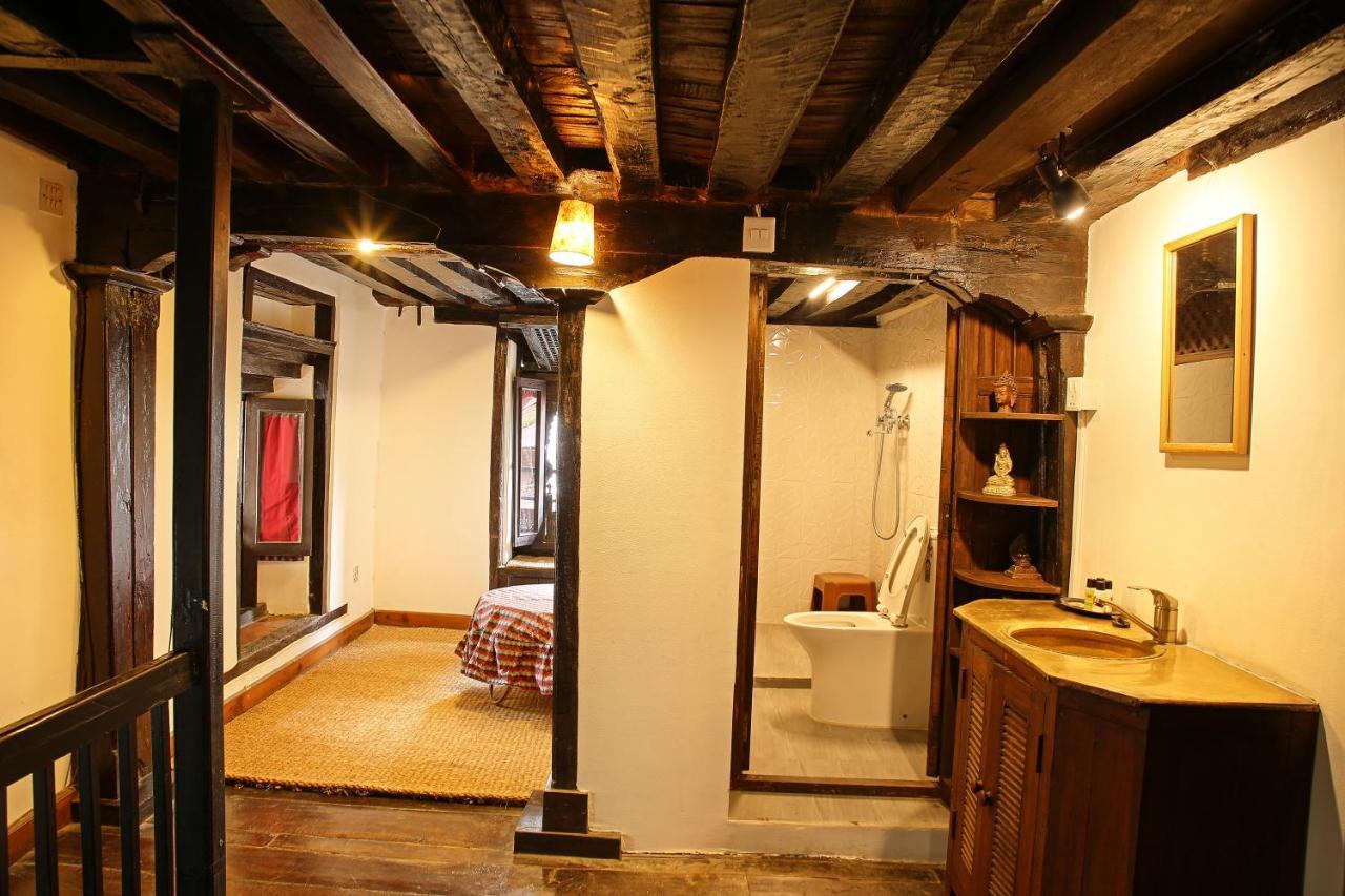 Newa Chen Historic House Unesco Lalitpur Exterior foto