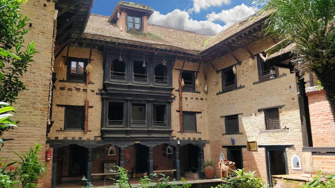 Newa Chen Historic House Unesco Lalitpur Exterior foto