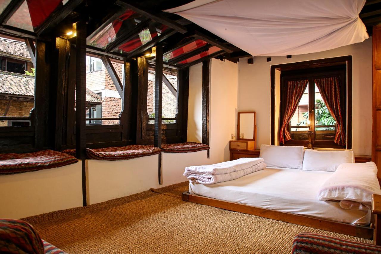 Newa Chen Historic House Unesco Lalitpur Exterior foto