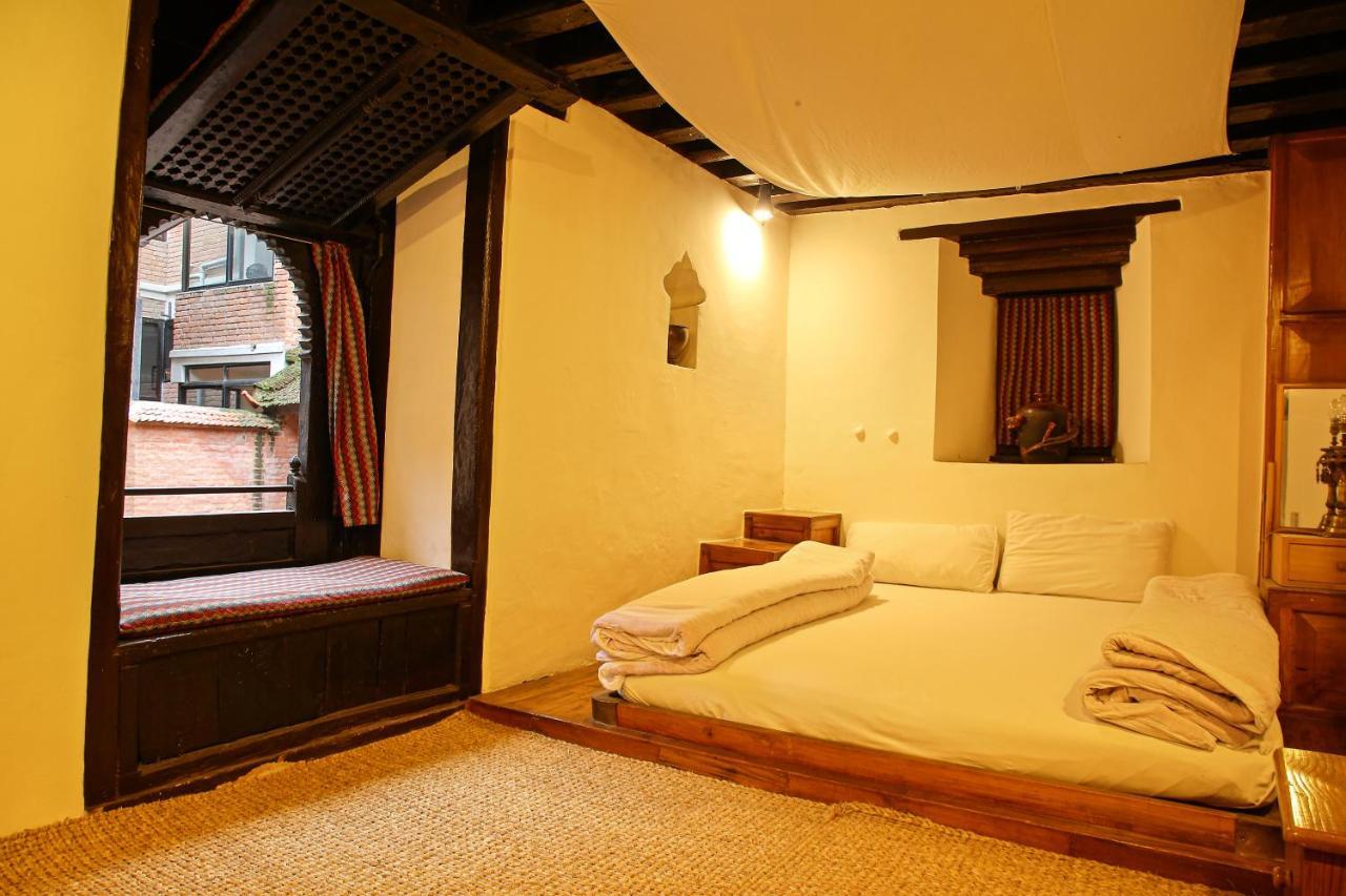 Newa Chen Historic House Unesco Lalitpur Exterior foto