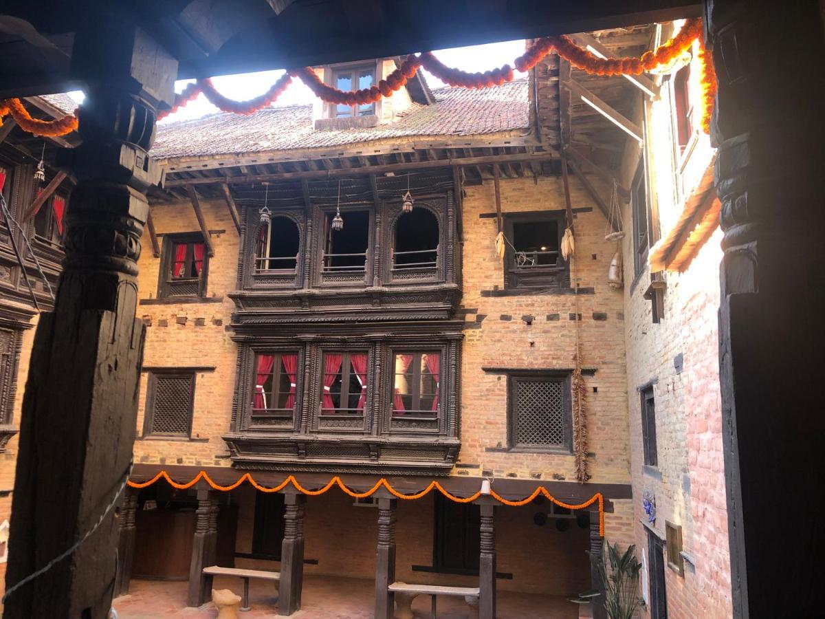 Newa Chen Historic House Unesco Lalitpur Exterior foto